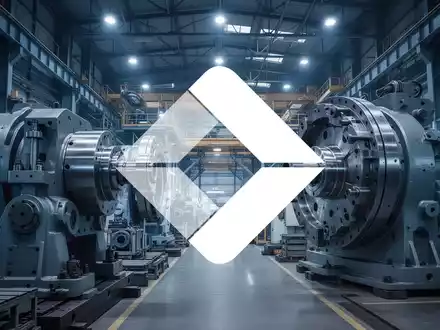 Abstrakte Darstellung einer modernen Industrieanlage mit Fokus auf technischer Präzision und strukturellem Wandel. - Foto: über boerse-global.de