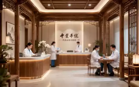 Moderne TCM-Klinik mit einer Mischung aus zeitgenössischem Design und traditionellen chinesischen Elementen. - Foto: über boerse-global.de