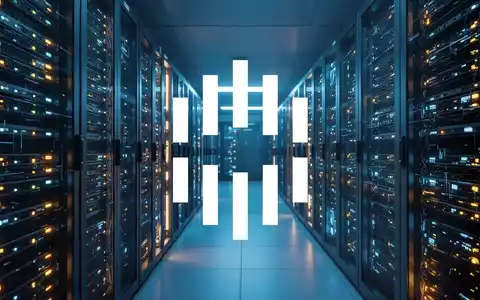 Modernes Rechenzentrum mit leuchtenden Server-Racks als Symbol für digitales Wachstum und Technologie-Infrastruktur. - Foto: über boerse-global.de