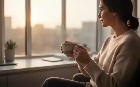 Eine entspannte Person in einem minimalistischen Arbeitsbereich bei warmem Tageslicht als Symbol für mentale Entlastung. - Foto: über boerse-global.de