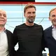 DFB-Chef Neuendorf (l) und sein Vize Hans-Joachim Watzke (r) präsentieren Bundestrainer Klopp.  - Bild: Florian Wiegand/dpa