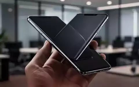 Nahaufnahme eines modernen High-End-Smartphones in einer Hand, das schlankes Design und Display zeigt. - Foto: über boerse-global.de