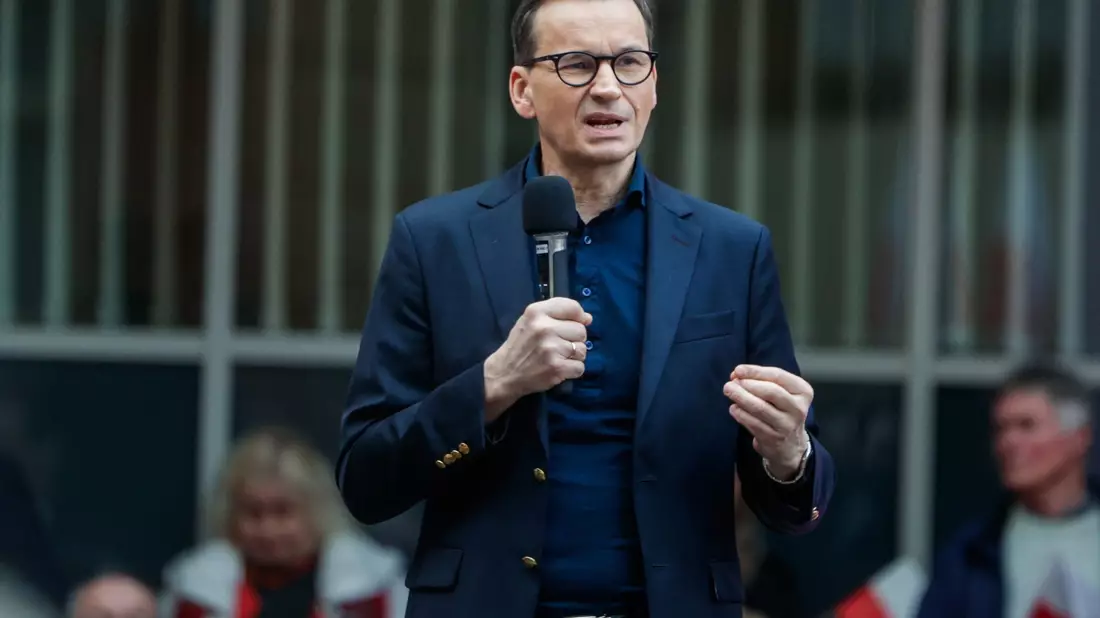 Polens Ex-Regierungschef Mateusz Morawiecki ließ es auf eine Machtprobe mit dem Parteivorsitzenden Jaroslaw Kaczynski ankommen. (Archivbild) - Bild: Krzysztof Zatycki/ZUMA Press Wire/dpa
