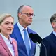 Das sind zunächst einmal die wichtigsten Personalien des großen Merz-Tableaus: Warken und Linnemann. - Bild: Sebastian Gollnow/dpa
