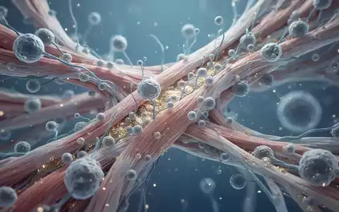 Mikroskopische Darstellung von Muskelzellen und Stammzellen im Rahmen der biologischen Regenerationsforschung. - Foto: über boerse-global.de