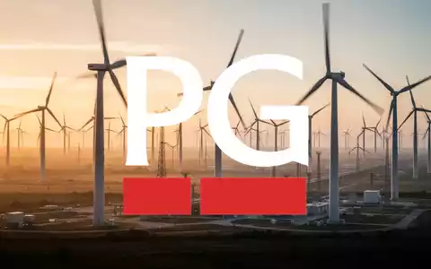 Moderne Windkraftanlagen und Infrastruktur bei Sonnenuntergang als Symbol für großvolumige Investitionen. - Foto: über boerse-global.de