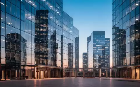 Moderne Glasarchitektur eines Finanzdistrikts bei Tagesanbruch als Symbol für den europäischen Bankensektor. - Foto: über boerse-global.de