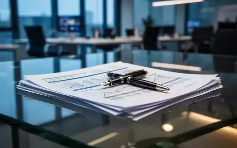 Nahaufnahme von Finanzdokumenten auf einem Schreibtisch, die die Debatte um die deutsche Rentenreform symbolisieren. - Foto: über boerse-global.de