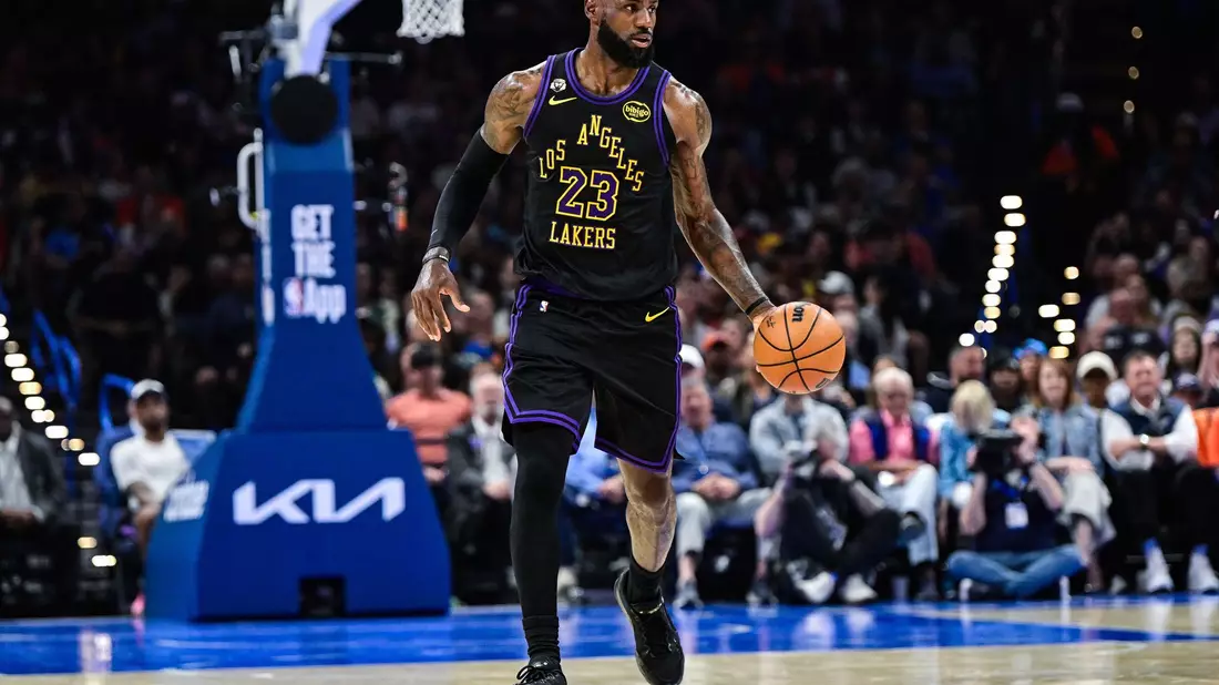 LeBron James sucht eine neue sportliche Herausforderung. (Archivbild) - Bild: Gerald Leong/AP/dpa