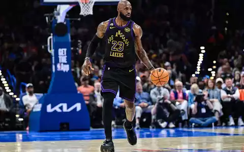 LeBron James sucht eine neue sportliche Herausforderung. (Archivbild) - Foto: Gerald Leong/AP/dpa