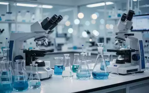 Modernes pharmazeutisches Forschungslabor mit Laborgeräten in einer professionellen, hellen Umgebung. - Foto: über boerse-global.de