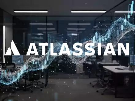 Abstrakte Darstellung einer positiven Markterholung mit aufsteigenden Lichtlinien in einem modernen Technologieumfeld - Foto: über boerse-global.de