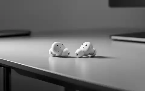 Weiße Apple AirPods Pro 3 auf einem modernen Schreibtisch in einer professionellen Produktaufnahme. - Foto: über boerse-global.de