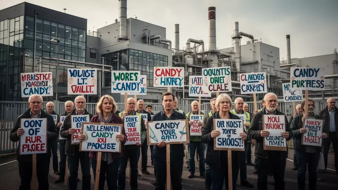 Süßwarenindustrie: Warnstreiks legen Haribo und Lindt lahm