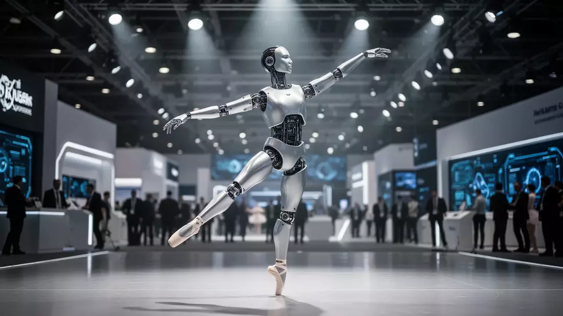 UBTECH Roboter Walker C1 tanzt Ballett auf Chain Expo 2026