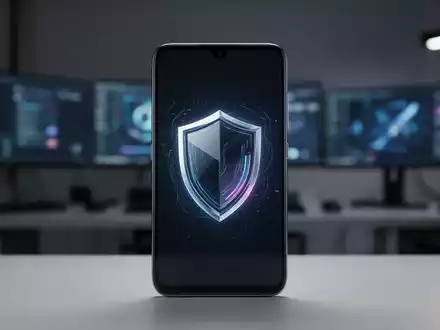 Modernes Xiaomi-Smartphone-Display mit digitalem Sicherheitsschild für Software-Updates. - Foto: über boerse-global.de