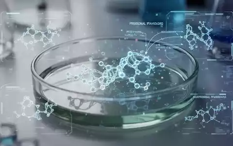 Laborumgebung mit molekularen Strukturen und digitalen Datenanalysen zur Erforschung von Entzündungsprozessen. - Foto: über boerse-global.de