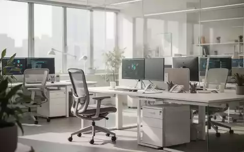 Modernes, barrierefreies Büroambiente mit ergonomischer Ausstattung und heller, freundlicher Lichtstimmung. - Foto: über boerse-global.de