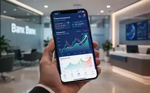 Ein Smartphone in einer Hand zeigt eine moderne Finanz-App mit Börsengrafiken und Wertpapierübersichten. - Foto: über boerse-global.de