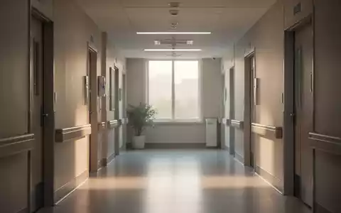 Ein ruhiger, modern gestalteter Krankenhausflur mit sanftem Tageslicht, der eine Atmosphäre von Ordnung und Ruhe vermittelt. - Foto: über boerse-global.de