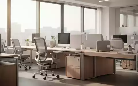 Modernes, nachhaltiges Büro-Interieur mit hochwertigen Möbeln in einer hellen, professionellen Arbeitsumgebung. - Foto: über boerse-global.de