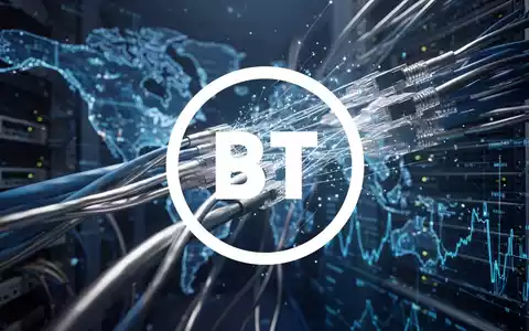 Abstrakte Darstellung moderner Telekommunikationsinfrastruktur mit Glasfaserkabeln und digitaler Vernetzung. - Foto: über boerse-global.de
