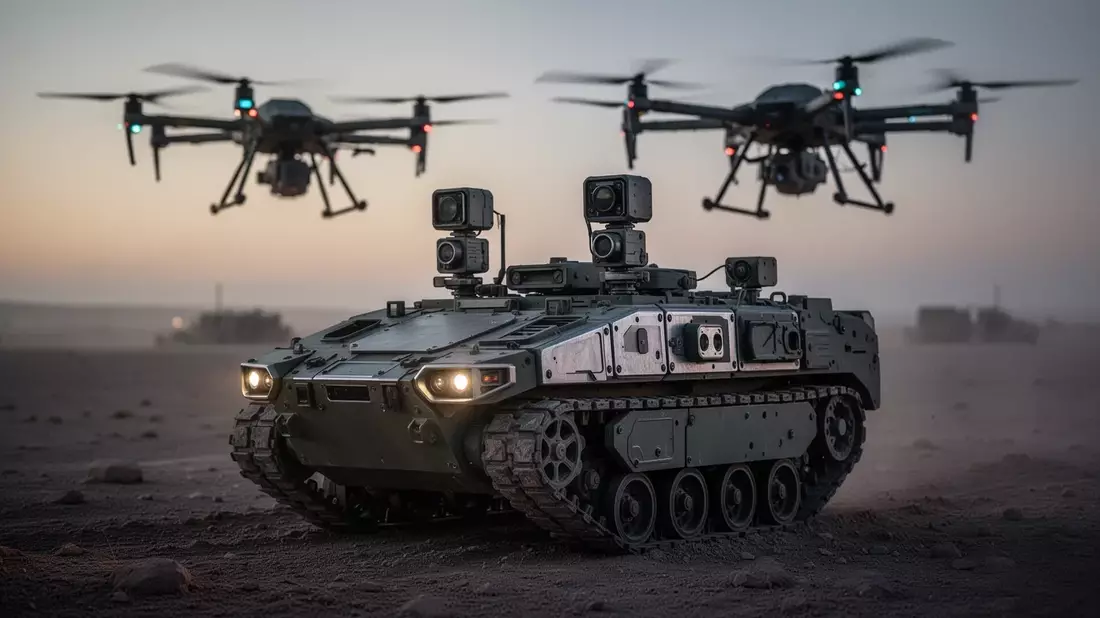 ARK-1 Roboter: Ukraine setzt neue Drohnen-Bodenfahrzeuge ein