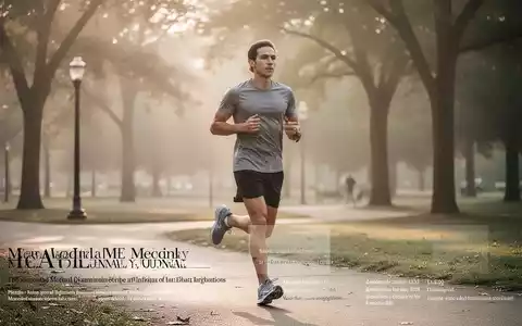 Eine Person joggt in einem Park bei Sonnenaufgang als Symbol für einen gesunden Lebensstil zur Blutdrucksenkung. - Foto: über boerse-global.de