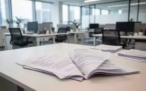 Ein Dokument auf einem modernen Schreibtisch im Büro, das Inklusionsvereinbarungen und rechtliche Unterlagen symbolisiert. - Foto: über boerse-global.de