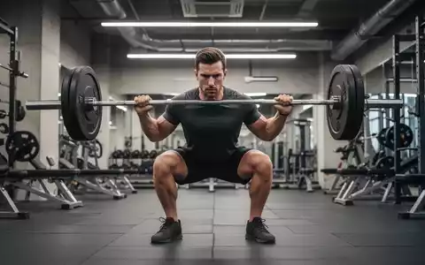 Fokussierter Athlet beim kontrollierten Langhanteltraining in einem modernen Fitnessstudio zur Veranschaulichung präziser Trainingssteuerung. - Foto: über boerse-global.de