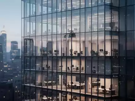Modernes Bürogebäude in einem Finanzviertel als Symbol für die regulatorische Zulassung der Upstart Bank. - Foto: über boerse-global.de