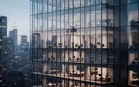Modernes Bürogebäude in einem Finanzviertel als Symbol für die regulatorische Zulassung der Upstart Bank. - Foto: über boerse-global.de