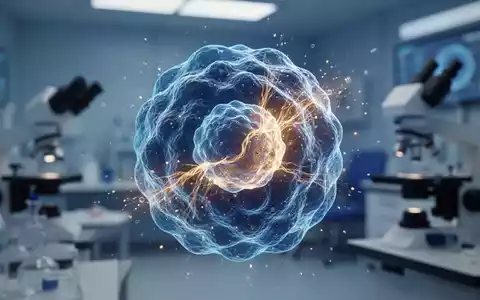 Mikroskopische Darstellung eines Zellkerns zur Veranschaulichung zellulärer Abbauprozesse bei neurodegenerativen Erkrankungen. - Foto: über boerse-global.de