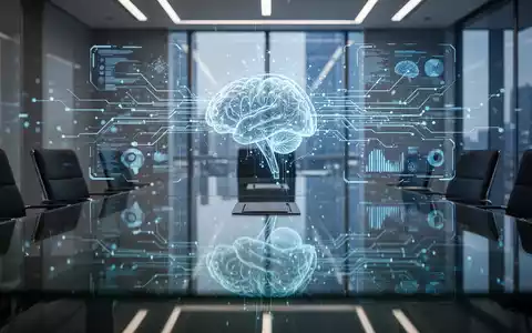 Abstraktes digitales Interface mit Datenströmen, das Transparenz und Regulierung in der künstlichen Intelligenz symbolisiert. - Foto: über boerse-global.de