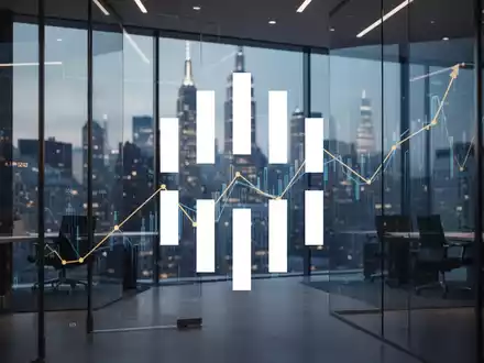 Abstrakte Darstellung von Finanzmanagement und Aktienbesitz in einem modernen Bürogebäude bei Dämmerung. - Foto: über boerse-global.de