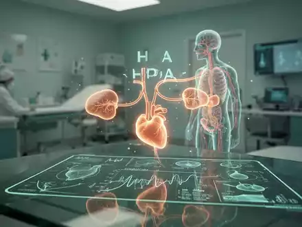 Abstrakte Darstellung der HPA-Achse und biochemischer Prozesse in einem modernen medizinischen Kontext. - Foto: über boerse-global.de