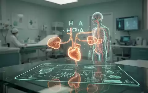 Abstrakte Darstellung der HPA-Achse und biochemischer Prozesse in einem modernen medizinischen Kontext. - Foto: über boerse-global.de