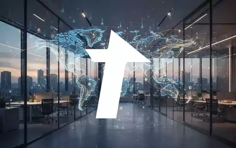 Abstrakte Darstellung moderner digitaler Technologie und globaler Vernetzung in einem professionellen Büroambiente. - Foto: über boerse-global.de