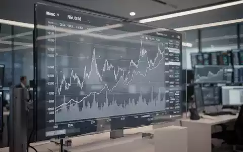 Digitale Finanzmarktanzeige mit neutralen Kursverläufen vor einer Fed-Entscheidung - Foto: über boerse-global.de