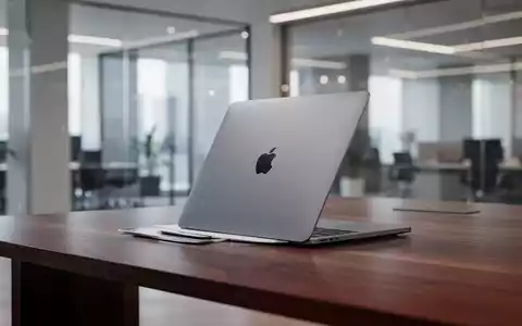 Ein modernes MacBook Neo auf einem Schreibtisch in einem hellen, professionellen Büro. - Foto: über boerse-global.de
