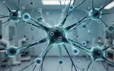 Abstrakte Darstellung neuronaler Strukturen und Zellkerne unter einem Mikroskop zur Veranschaulichung neurodegenerativer Prozesse. - Foto: über boerse-global.de