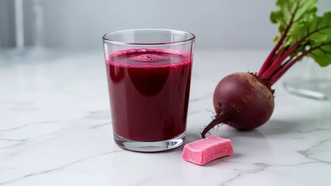 Kaugummi-Zucker steigert blutdrucksenkende Wirkung von Rote-Bete-Saft