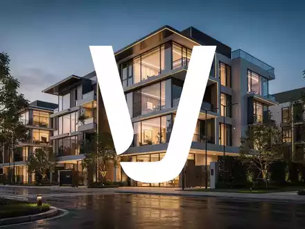 Moderne Wohnarchitektur bei Dämmerung als Symbol für Immobilienfinanzierung und Kapitalmarkt - Foto: über boerse-global.de