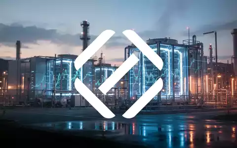 Abstrakte Darstellung einer Industrieanlage bei Dämmerung, die eine volatile Marktstimmung im Energiesektor symbolisiert. - Foto: über boerse-global.de
