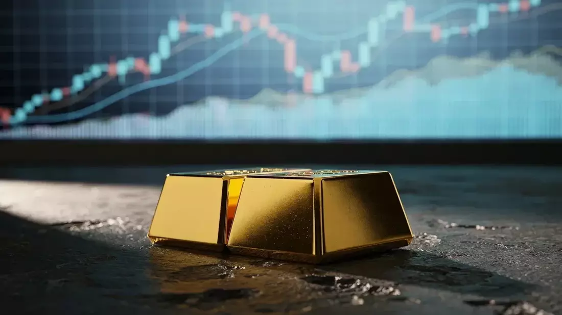 Oro se estabiliza en 4.055 dólares ante la Fed y el petróleo en 100 dólares