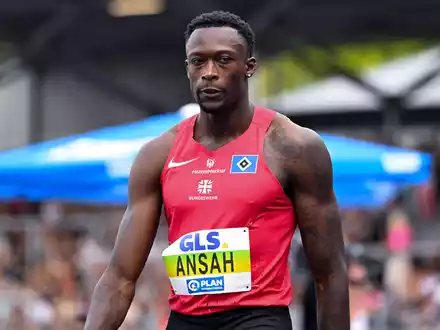 Der deutsche Rekordhalter Owen Ansah ist erneut zum deutschen 100-Meter-Titel gestürmt. - Foto: Sven Hoppe/dpa