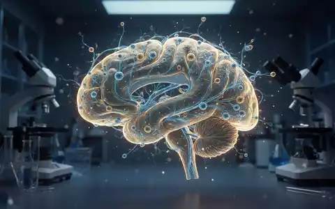 Hochdetaillierte digitale 3D-Visualisierung des menschlichen Hippocampus in einer wissenschaftlichen Laborumgebung. - Foto: über boerse-global.de