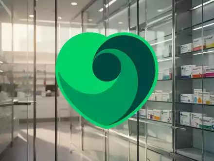 Modernes Apothekeninterieur in professioneller, heller Beleuchtung mit Fokus auf medizinische Versorgung. - Foto: über boerse-global.de