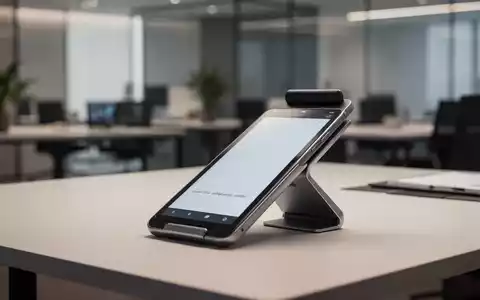 Ein modernes, minimalistisches Büro mit einem hochtechnologischen digitalen Notizgerät auf einem aufgeräumten Schreibtisch. - Foto: über boerse-global.de
