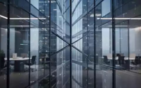 Abstrakte Darstellung einer modernen Büroumgebung und Unternehmensarchitektur im Kontext einer digitalen Transformation. - Foto: über boerse-global.de